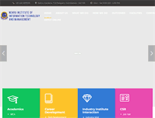 Tablet Screenshot of niitm.org